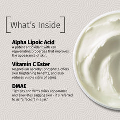 Reviva Labs DMAE Cream packaging on shelf reinforcing premium skincare