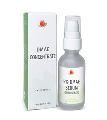 Skin with Reviva Labs DMAE Firming Fluid showing absorption.