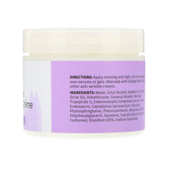 Reviva Labs Elastin-DMAE Night Creme label detail with ingredients