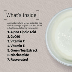 Reviva Labs glow after application showing brightened complexion