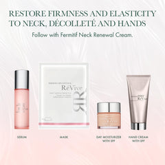 RéVive Fermitif neck serum improves neck area tone.