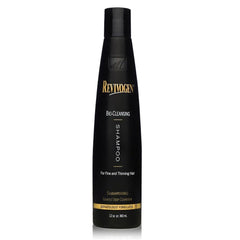 Revivogen MD Bio-Cleansing Shampoo pour shows gentle cleansing and scalp preparation for treatment