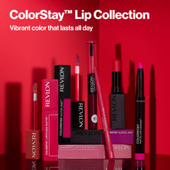 Revlon ColorStay overtime packaging showcases dual-ended design for easy use.