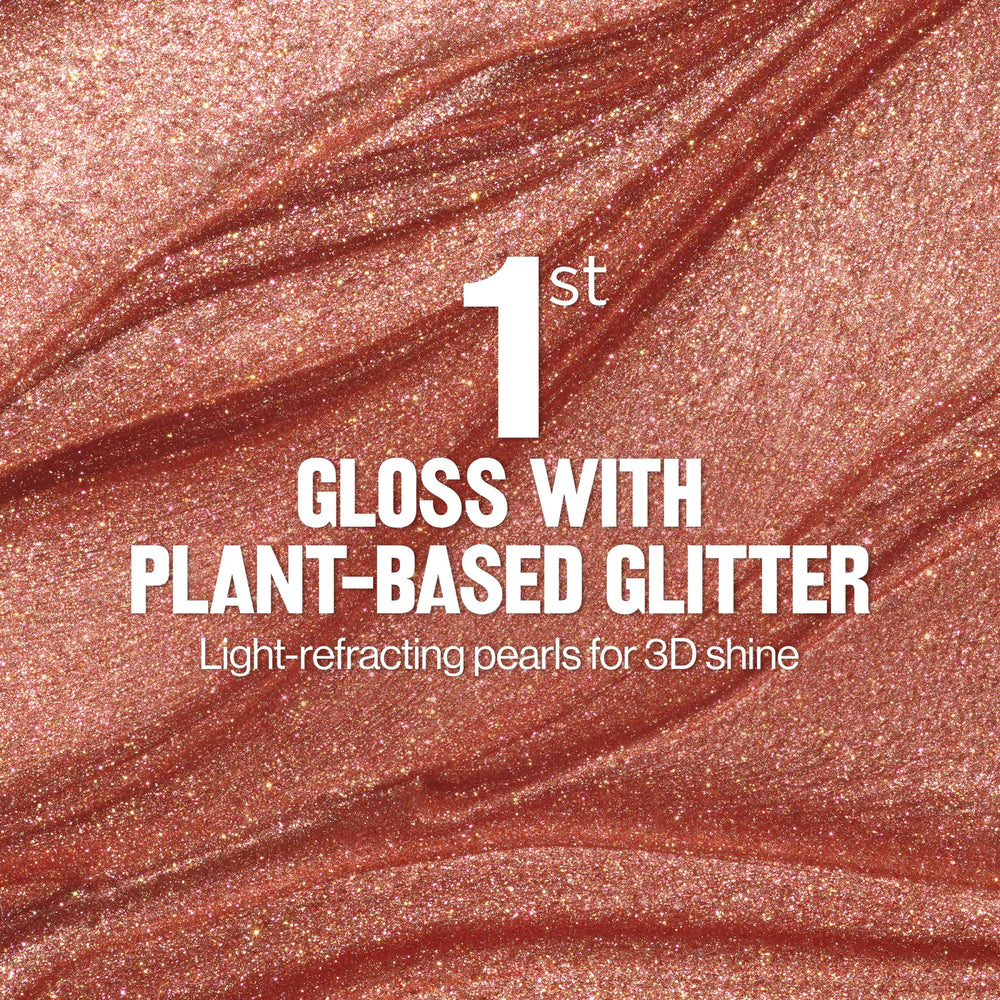 Non-gritty, non-sticky feel of Revlon Glimmer Gloss on lips
