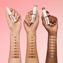 REVLON Glimmer Tinted Moisturizer Stick delivers consistent hydrating moisture throughout the day.