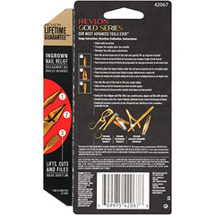 REVLON Gold Series titanium-coated tool delivers durability and lasting performance.