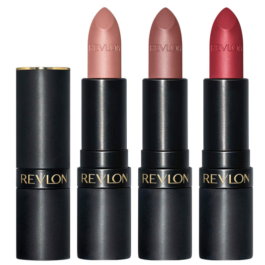Revlon Super Lustrous Pick Me Up matte lipstick tube with bold color payoff.