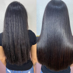 Reyliff Keratin 32oz bottle label with clear product details.
