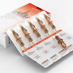 RHEIN cartridges compatible with most standard grips and machines.