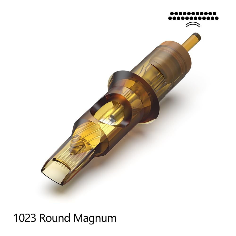 RHEIN sharp needles enable clean shading and lining.