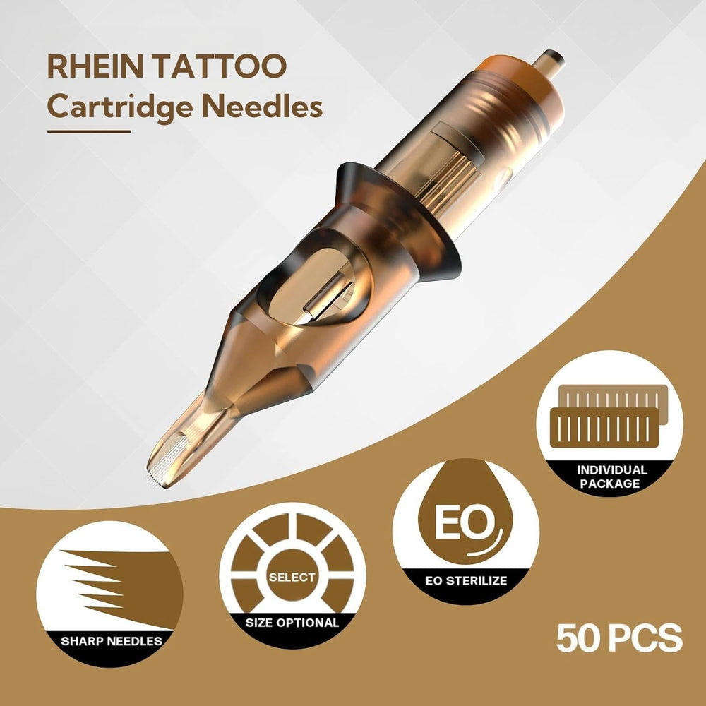 RHEIN EO-sterilized packaging ensures safety and cleanliness.
