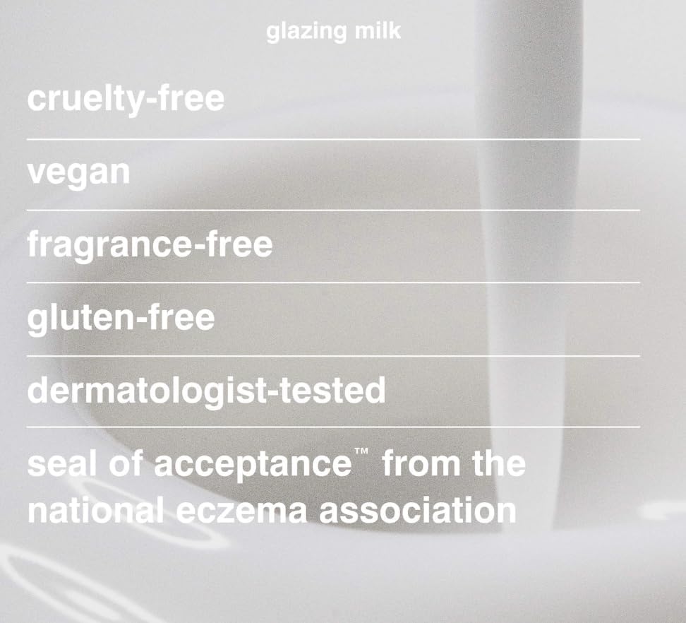 Rhode Glazing Milk neck-decollete-application on skin for targeted hydration
