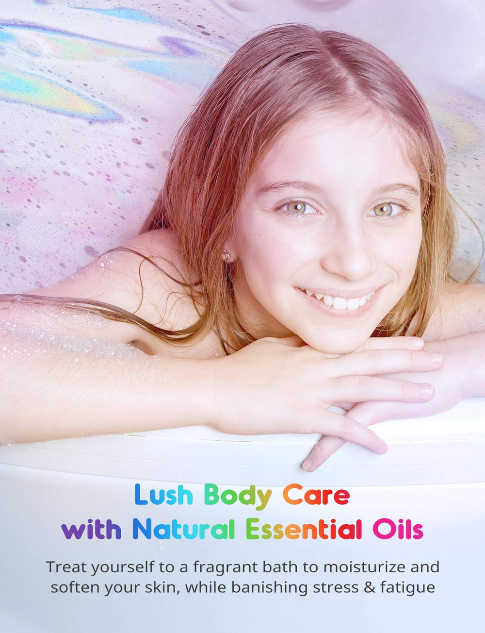 Ribivaul fizz and bubble effect for a lively bath