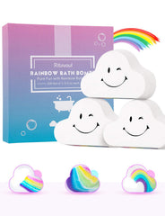 Ribivaul rainbow bath bombs as stocking stuffer