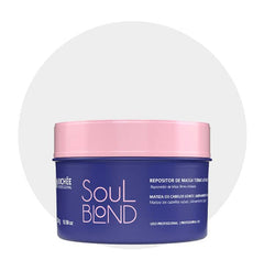 Richée Professional Soul Blond packaging close-up highlights premium blond care
