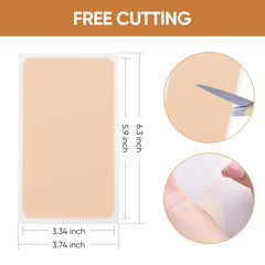 Richie House Tattoo Cover Up Tape cut-to-fit capability for precise shaping.