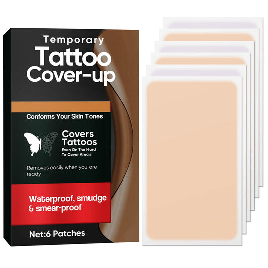 Richie House Tattoo Cover Up Tape packaged for quick, discreet application.