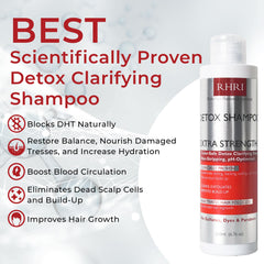 Rida Detox Shampoo lather forming during cleansing