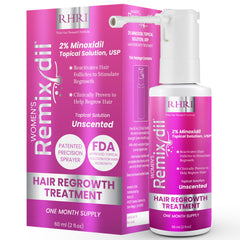 Rida Hair Minoxidil spray packaging for a daily regrowth routine.