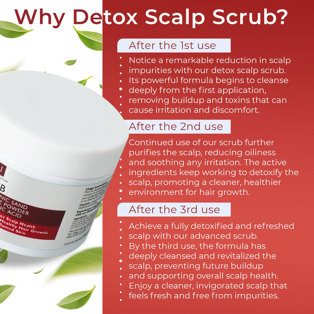 Rida Scalp Scrub application demonstrates even dispersion on wet hair
