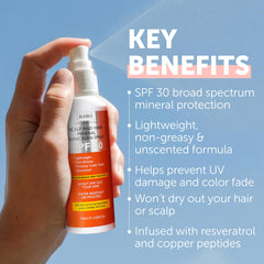 Rida Hair SPF30 suited for beach and poolside protection