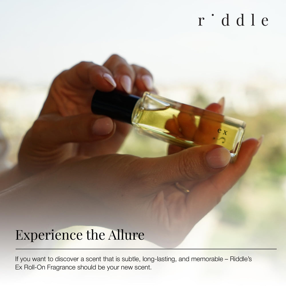 Riddle Ex Roll-On travel size packaging highlights portability for travel.