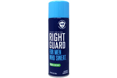 Right Guard Sport Fresh can closeup highlights quick-dry formula for busy mornings