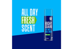 Right Guard Sport Fresh odor coverage shows protection during workouts and commutes