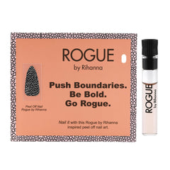 Rihanna Kiss sample vial ideal for travel and on-the-go testing.