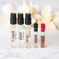 Rihanna Rebl Fleur sample vial for quick testing and scent preview.