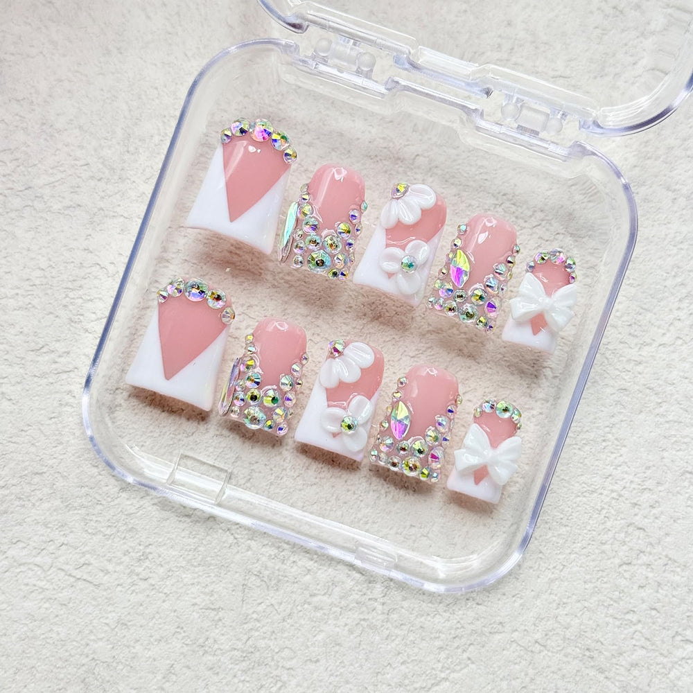 RIICFDD reusable acrylic nails ideal for travel and events
