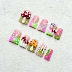 RIICFDD thick acrylic nails deliver durable wear