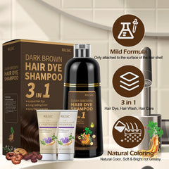 RILSIC herbal ingredients with rosemary and ginger nourish hair