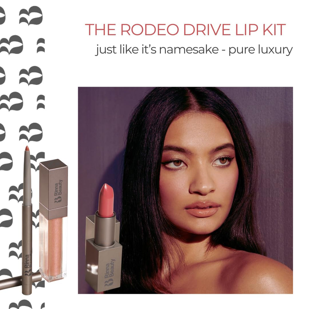 Rinna Beauty Lip Kit Rodeo Drive lip gloss swirl adds shine and dimension.