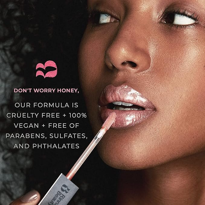 Rinna Beauty vegan, cruelty-free formula supports guilt-free wear.
