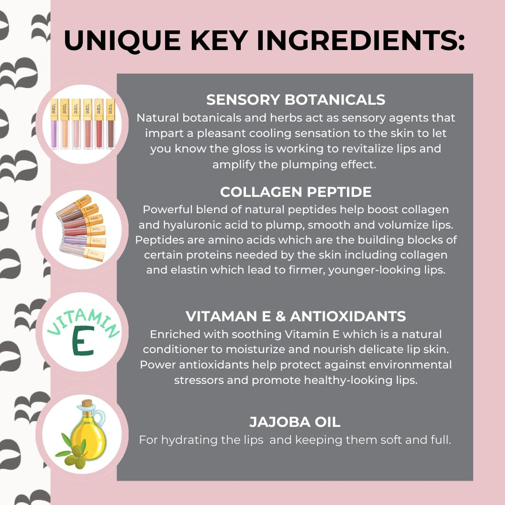 Vegan, cruelty-free Rinna Beauty gloss packaging with premium lip care visuals.
