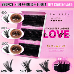RITALASH headband keeps hair away during lash application.