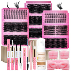 Ritalash lash clusters kit three boxes for at-home DIY styling