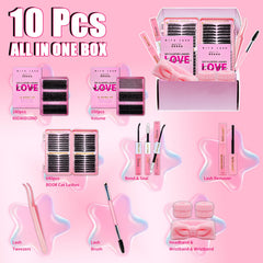 RITALASH lash remover cleans away clusters without harsh rubbing.