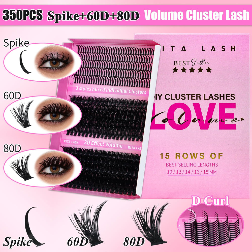 RITALASH mascara brush helps blending and separation for a natural finish.
