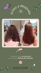 Ritual Botanico bioserum sachet protects scalp during keratin treatment.