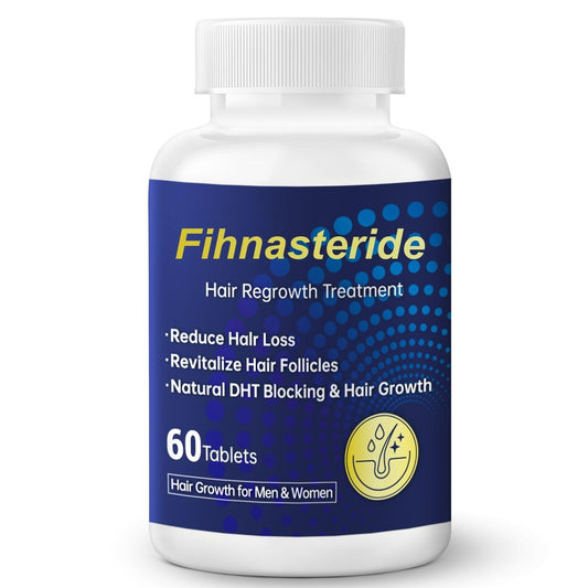 Rivocoda Fihnasteride bottle and label for daily hair wellness support