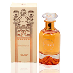 Rivoli Athena floral notes visual emphasizes the gourmand profile.
