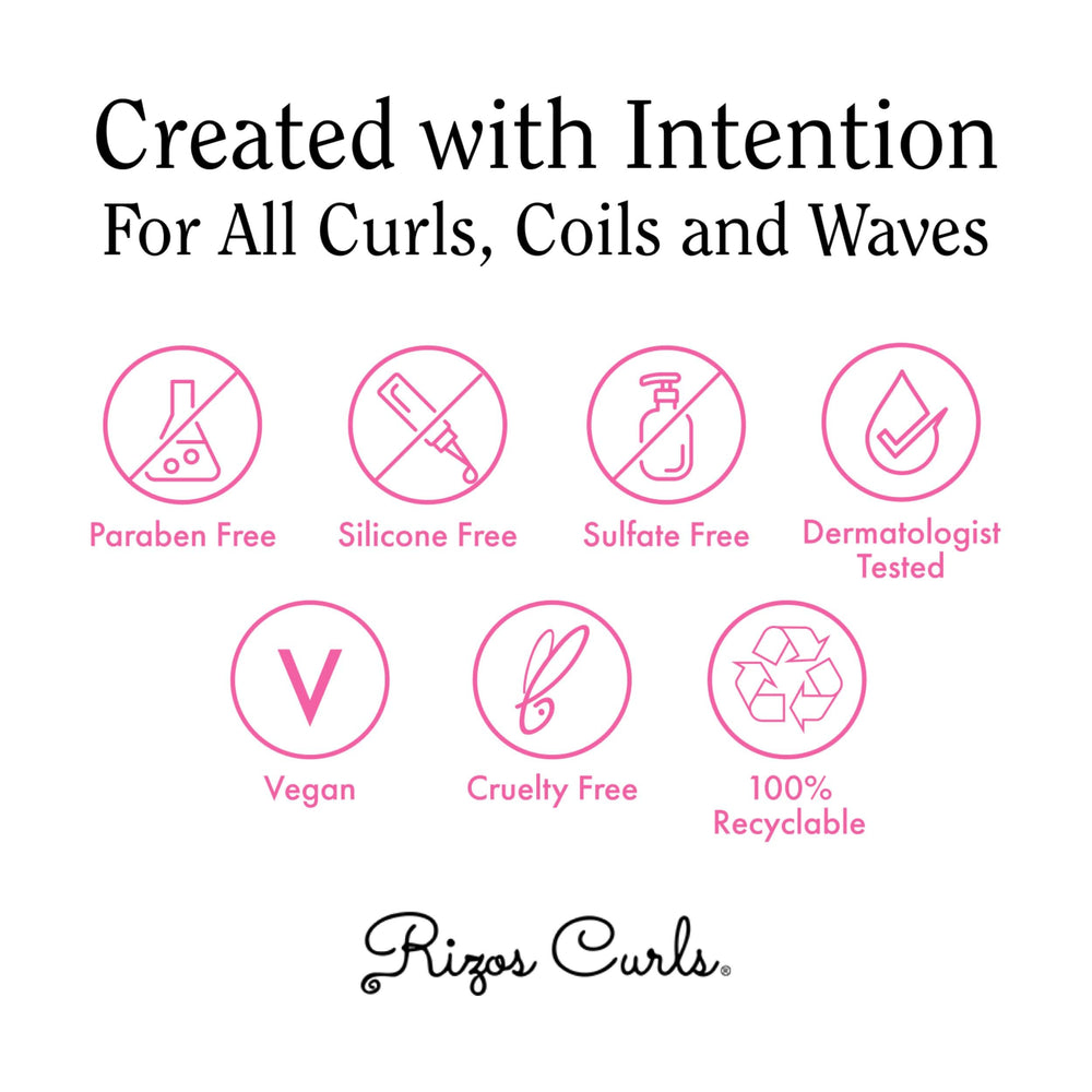 Rizos Curls Color-safe care supports color-treated curls