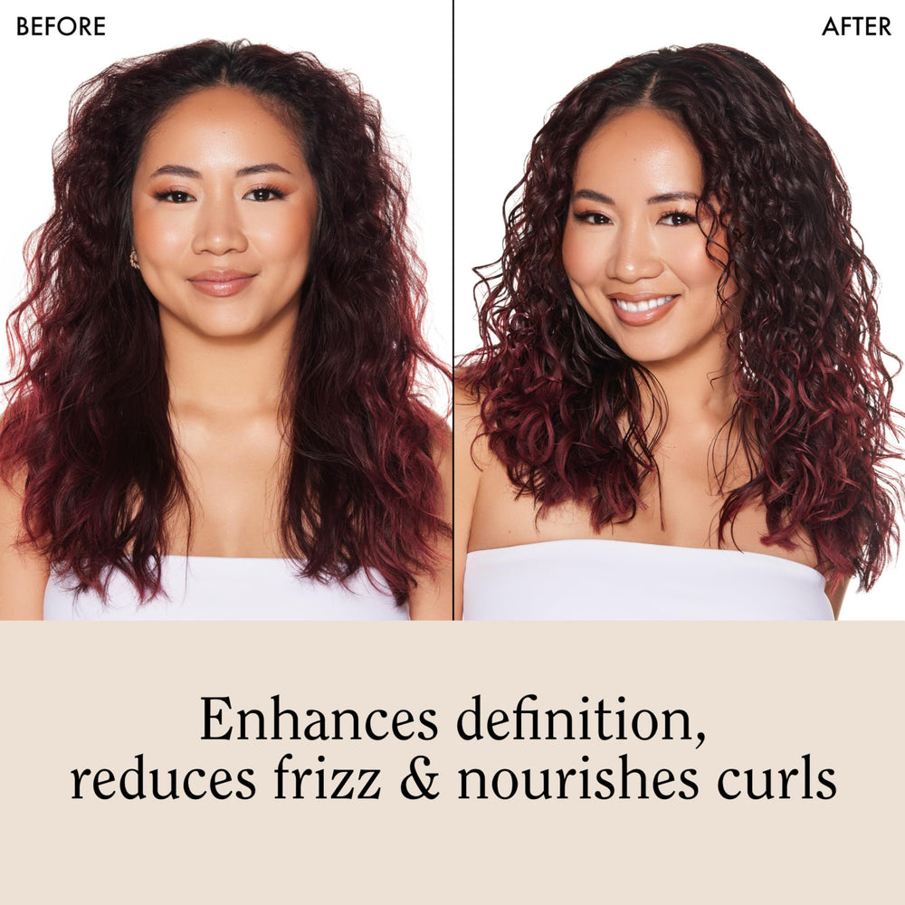 Rizos Curls close-up of defined curl texture and shine.