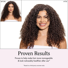 Rizos Curls Sulfate-free formula label on bottle