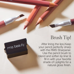 Nourishing oils and butters nourish lips while defining edges.