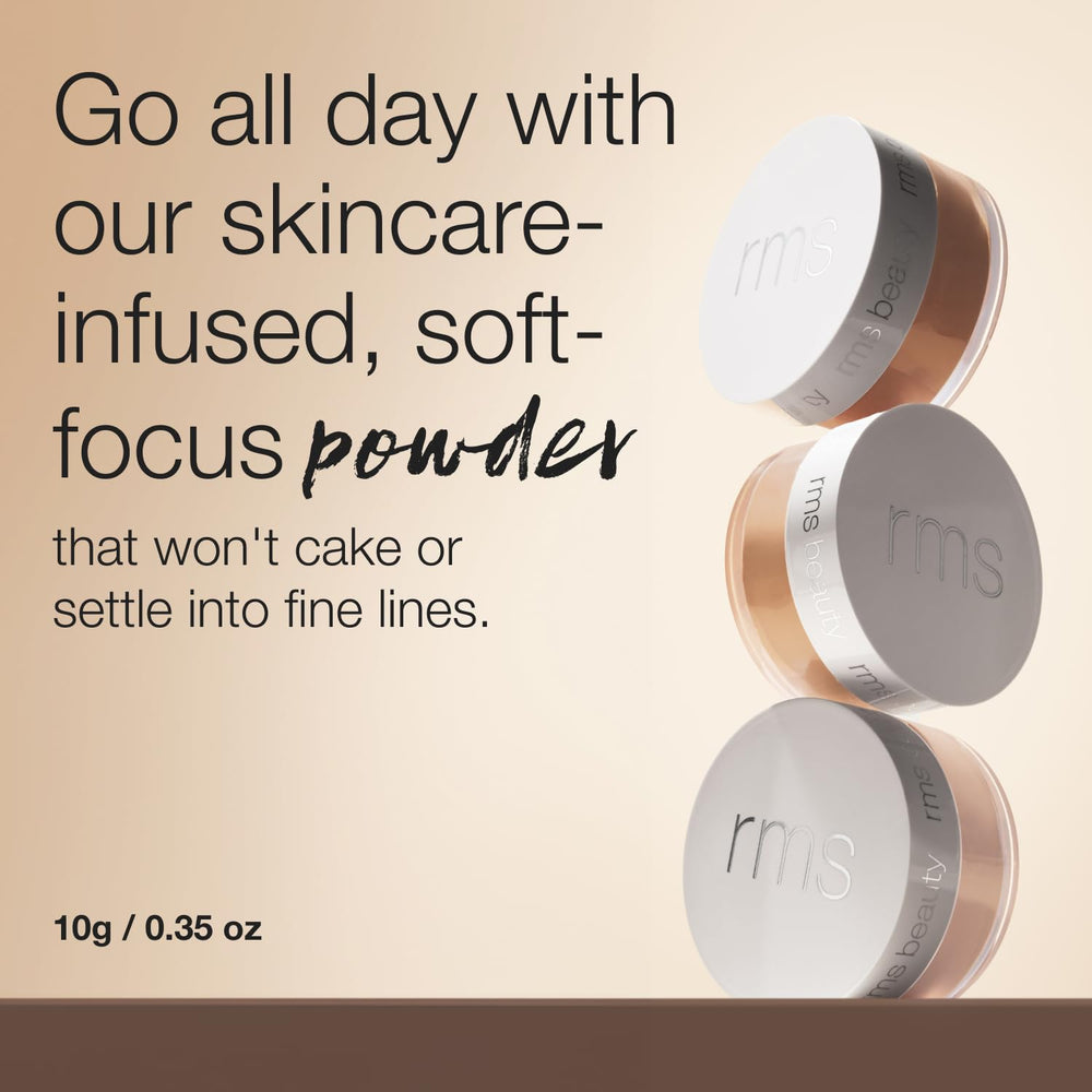 Applying Hydra Setting Powder with a brush yields weightless, comfortable wear
