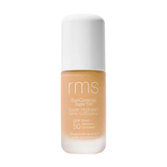 RMS Beauty SunCoverup SPF 50 bottle with tinted base for lightweight protection.