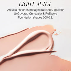 RMS Beauty serum swirl on hand shows light, non-greasy texture